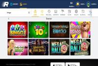 Adoro a secção de bingo da Rushbet.