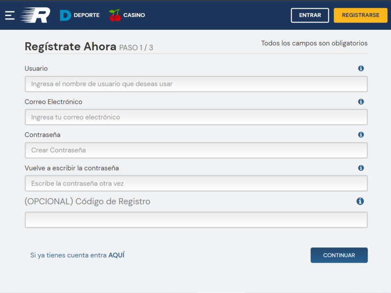 Ingresa a la página oficial de Rushbet Ingresa a la página oficial de Rushbet
