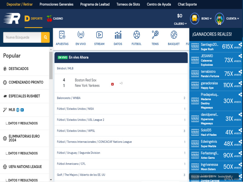 Rushbet las apuestas deportivas más variadas del mercado